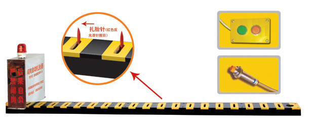 南皮县V3嵌入式闯岗自动扎胎器/阻车器